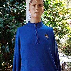 Greg Norman Las Vegas  Quarter zip golf shirt collection. Sz L.